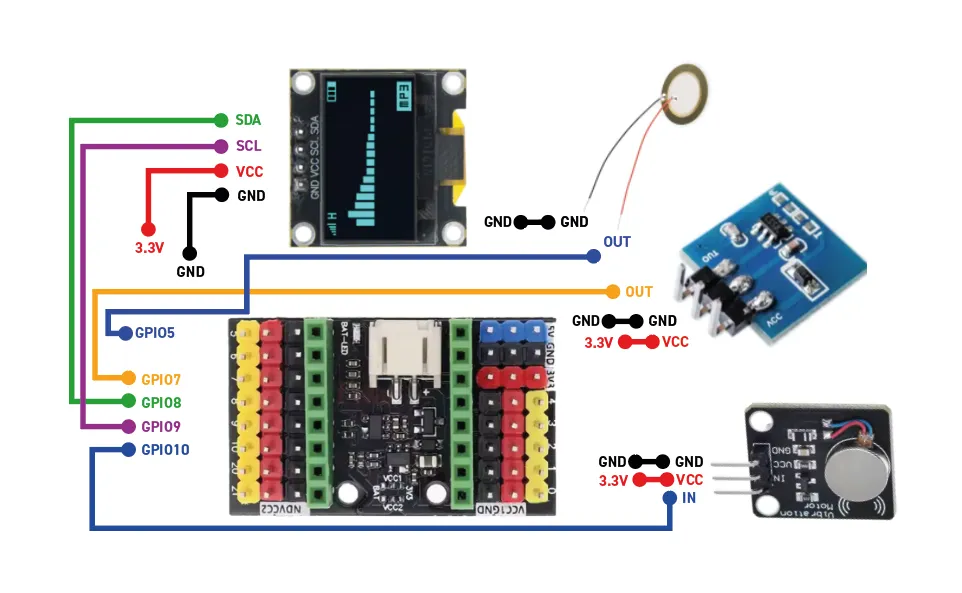 Desk Companion assembly diagram